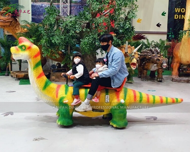 游樂園兒童乘騎小恐龍模型—腕龍