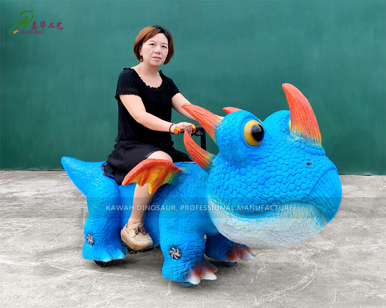 跑跑車恐龍玩具擺件兒童大人騎乘