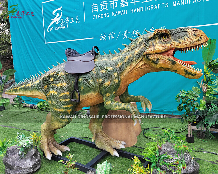 仿真史前動物異特龍模型乘騎恐龍