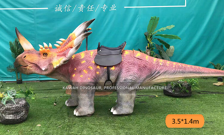 戟龍騎乘恐龍仿真恐龍走龍模型玩具
