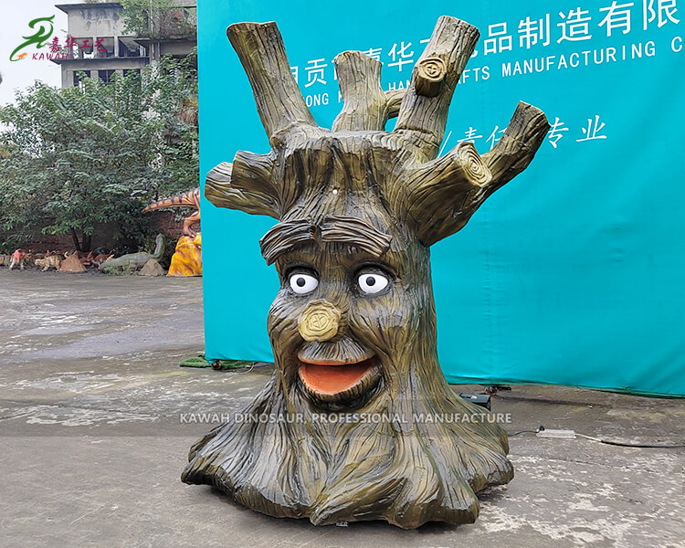 景點公園裝飾說話樹模型